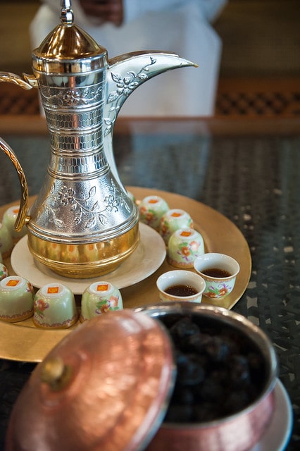 یکی از سوغات عمان قهوه عمانی است